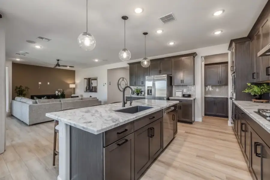 Furnished interior view inside a new home in The Grove at El Cidro, Goodyear (Image 6).