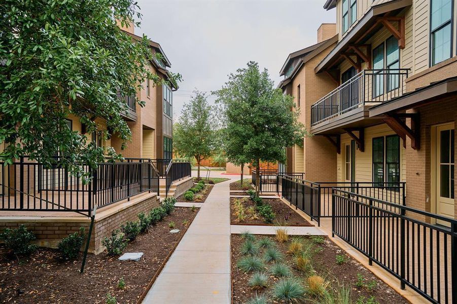 Front exterior of a new home in , Austin, TX, highlighting curb appeal (Image 20). Front exterior of a new home in , Austin, TX, highlighting curb appeal (Image 20).