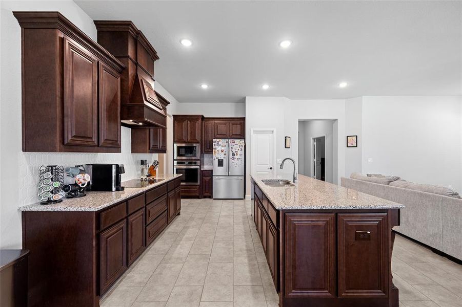 Furnished interior view inside a new home in The Oasis at North Grove 60-70, Waxahachie (Image 13). Furnished interior view inside a new home in The Oasis at North Grove 60-70, Waxahachie (Image 13).
