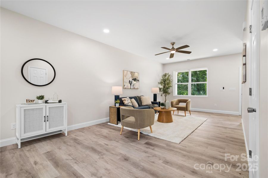 Furnished interior view inside a new home in , Monroe (Image 5).
