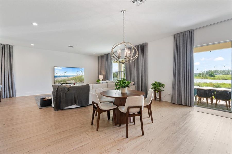 Furnished interior view inside a new home in , Winter Garden (Image 27). Furnished interior view inside a new home in , Winter Garden (Image 27).