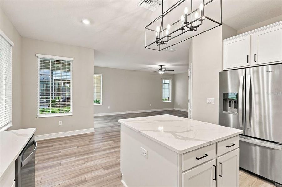 Furnished interior view inside a new home in Reunion Village, Kissimmee (Image 11).