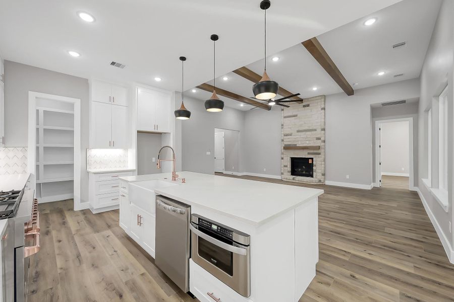 Furnished interior view inside a new home in , Montgomery (Image 6).