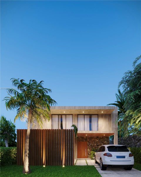 Front exterior of a new home in , Miami, FL, highlighting curb appeal (Image 18). Front exterior of a new home in , Miami, FL, highlighting curb appeal (Image 18).