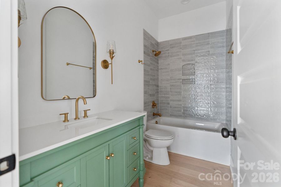 Furnished interior view inside a new home in , Charlotte (Image 12).