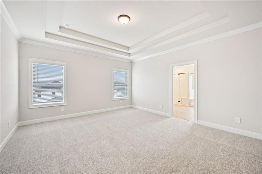 Spacious, unfurnished interior of a new home in River Pointe, Monroe (Image 24).