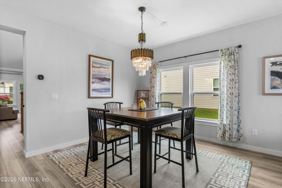 Furnished interior view inside a new home in , Jacksonville (Image 9).