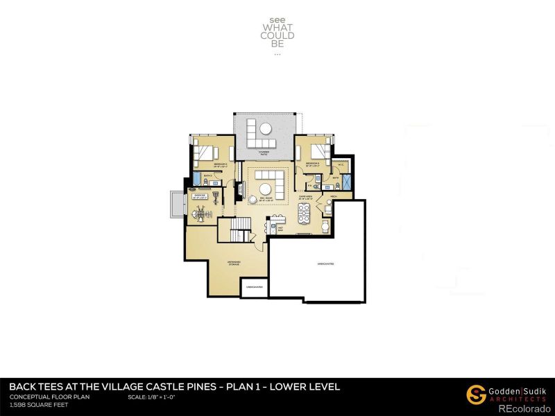 Lower Level Marketing Floor Plan