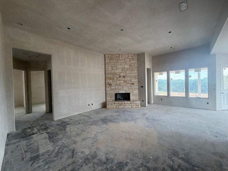 In-progress construction of a new home in Eagle Ridge Estates, Weatherford, TX (Image 5).