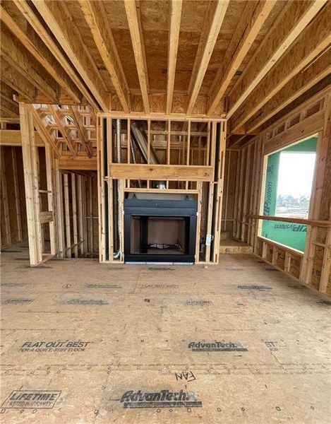 In-progress construction of a new home in , Fayetteville, GA (Image 6).