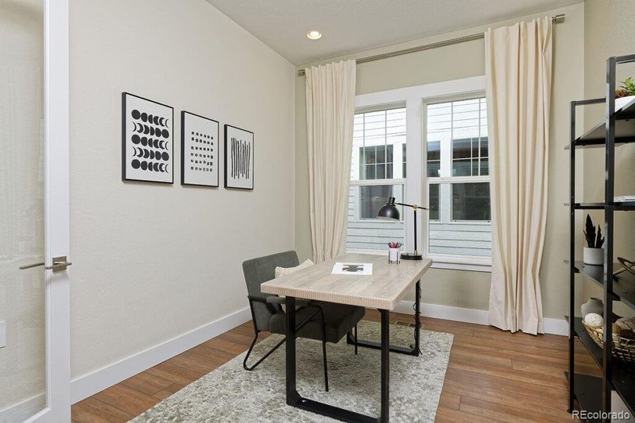 Furnished interior view inside a new home in , Fort Collins (Image 7).