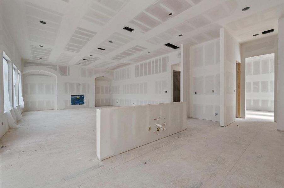 Kitchen will feature a 9-foot island.