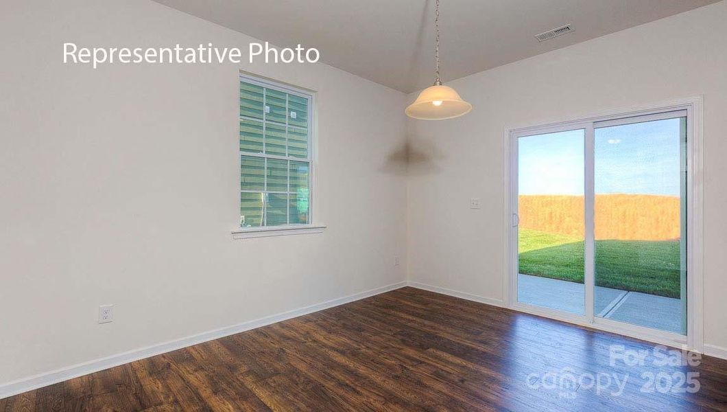 Spacious, unfurnished interior of a new home in Secrest Commons, Monroe (Image 33).