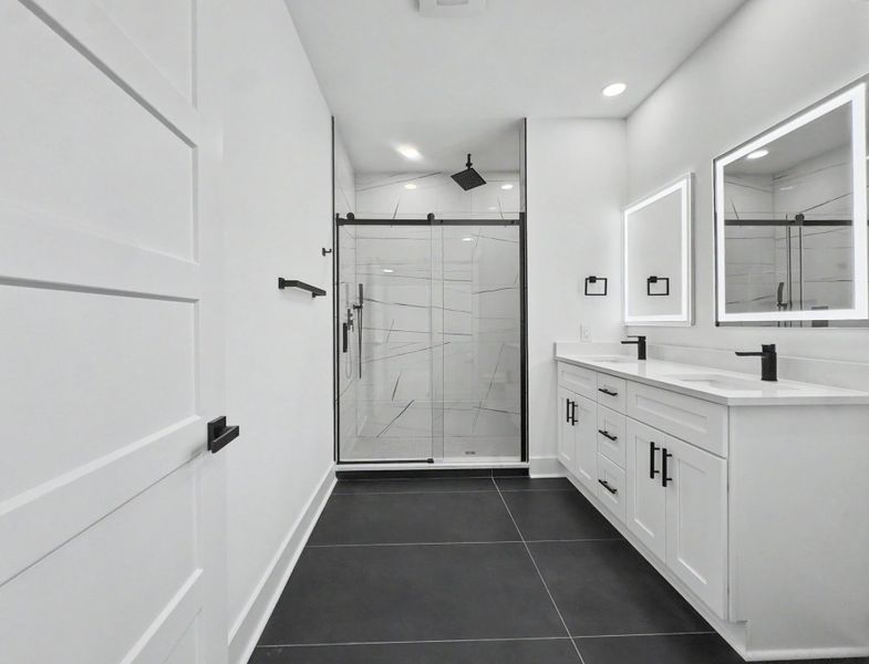 Furnished interior view inside a new home in , North Charleston (Image 10).