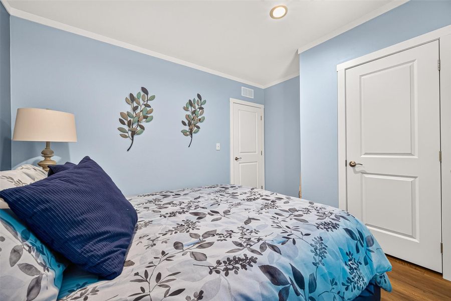 Furnished interior view inside a new home in , Willis (Image 17).