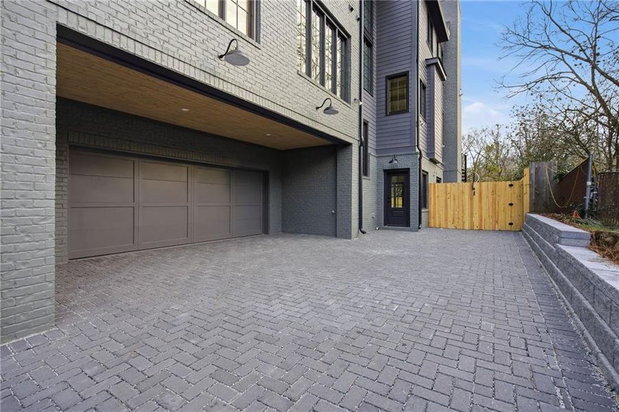 Exterior details and patio area of a home in , Atlanta (Image 30).
