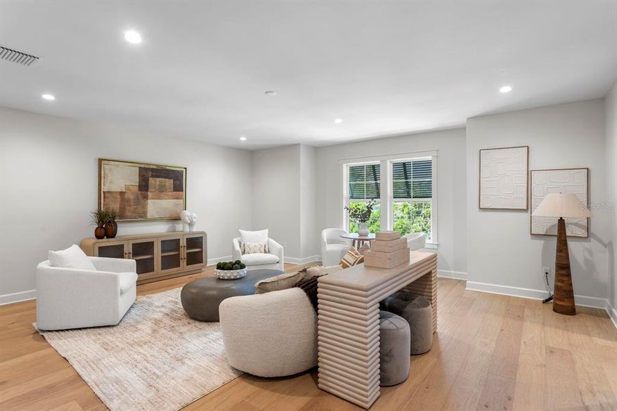 Furnished interior view inside a new home in , Tampa (Image 17).