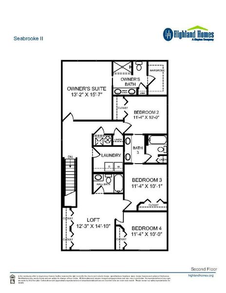 Seabrooke II - Second Floor Seabrooke II - Second Floor