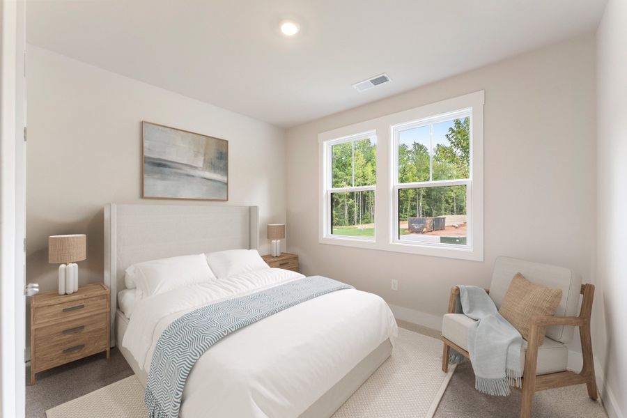 Furnished interior view inside a new home in The Meadows at Midway, Anderson (Image 3).