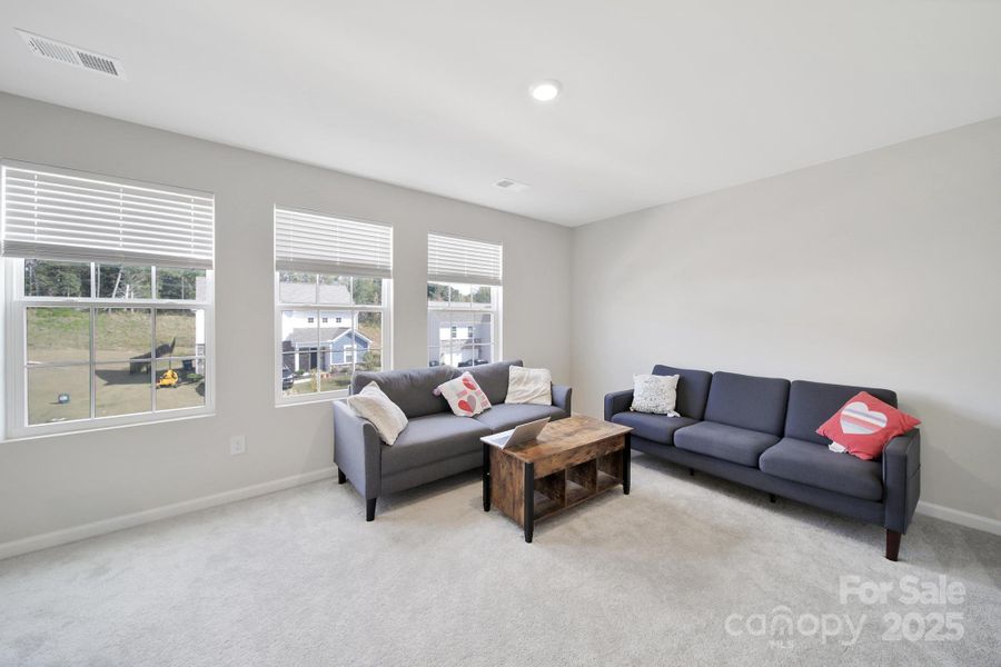 Furnished interior view inside a new home in , Edgemoor (Image 9). Furnished interior view inside a new home in , Edgemoor (Image 9).