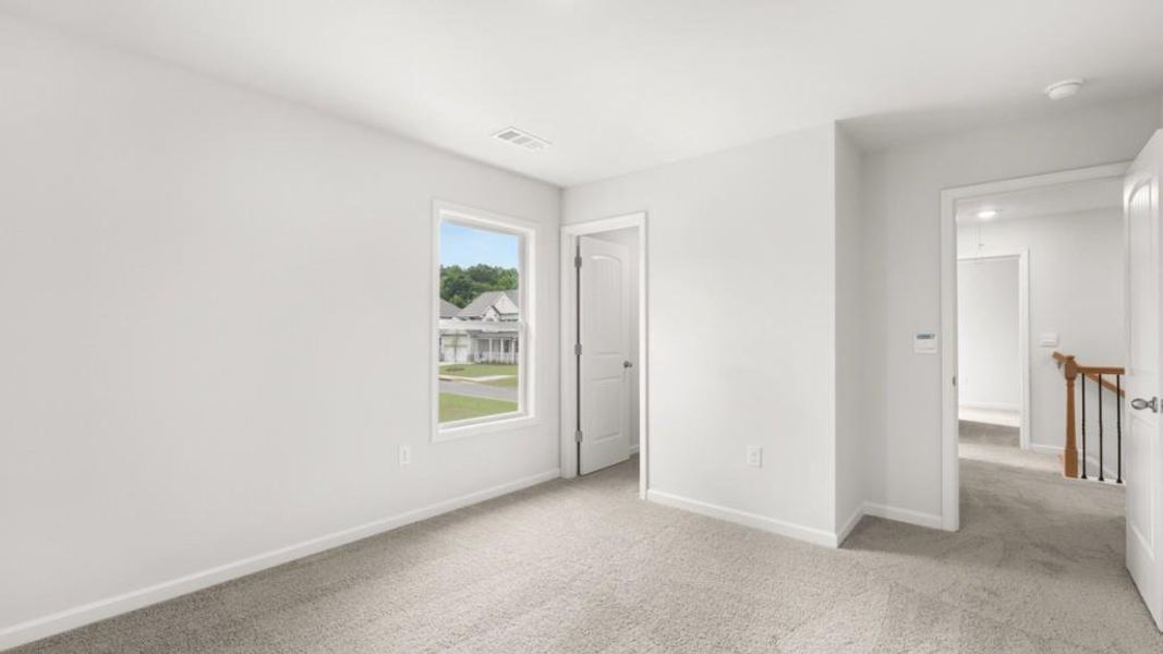 Spacious, unfurnished interior of a new home in Haven Abbey, Cumming (Image 25). Spacious, unfurnished interior of a new home in Haven Abbey, Cumming (Image 25).