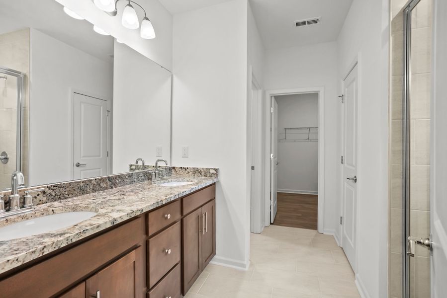 Furnished interior view inside a new home in Michaux Gardens, Belmont (Image 62).