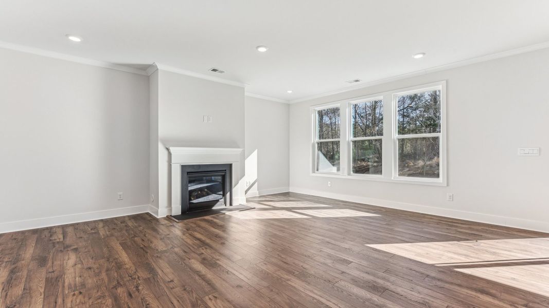 Spacious, unfurnished interior of a new home in Westport, York (Image 11).