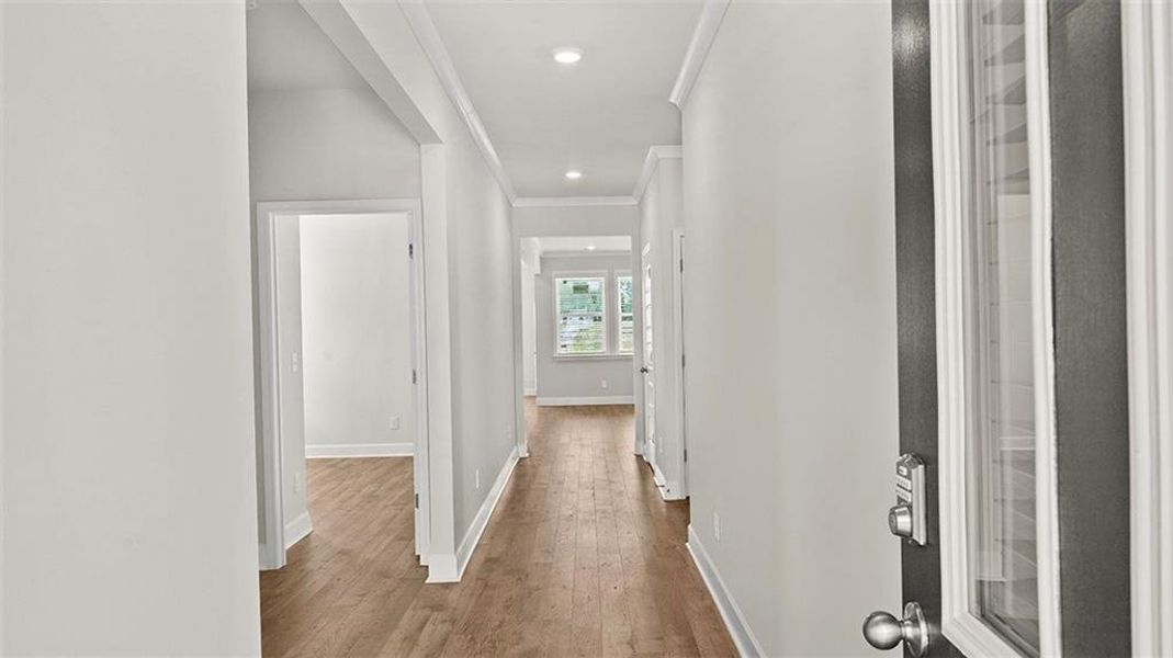 Spacious, unfurnished interior of a new home in Evergreen Crossing, Locust Grove (Image 37).