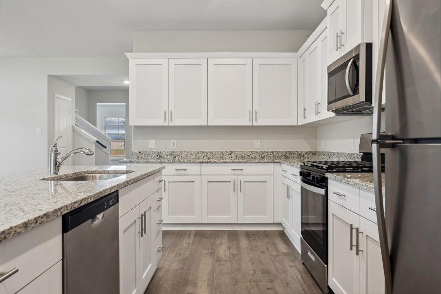 Furnished interior view inside a new home in Pinewood Trails, Cleveland (Image 7).