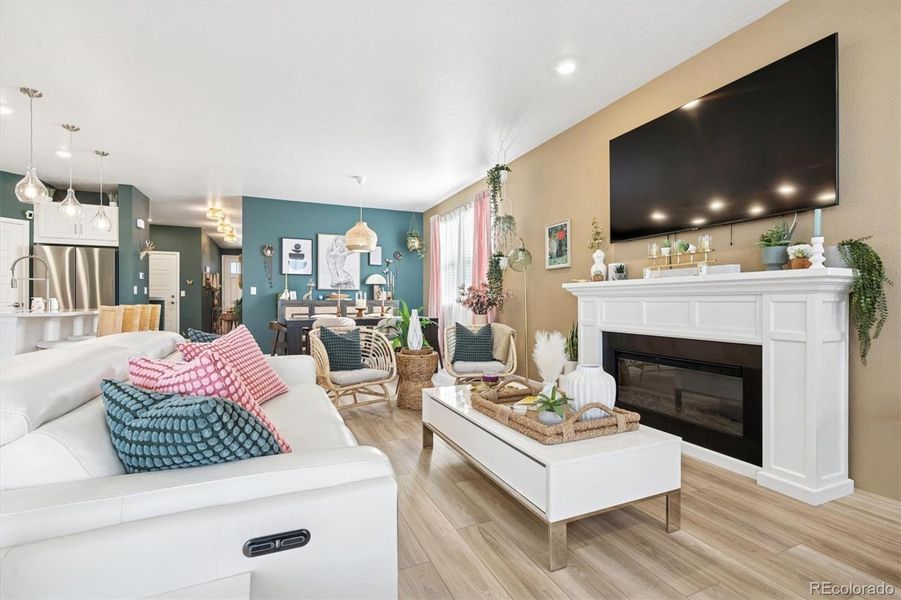 Furnished interior view inside a new home in , Aurora (Image 6).