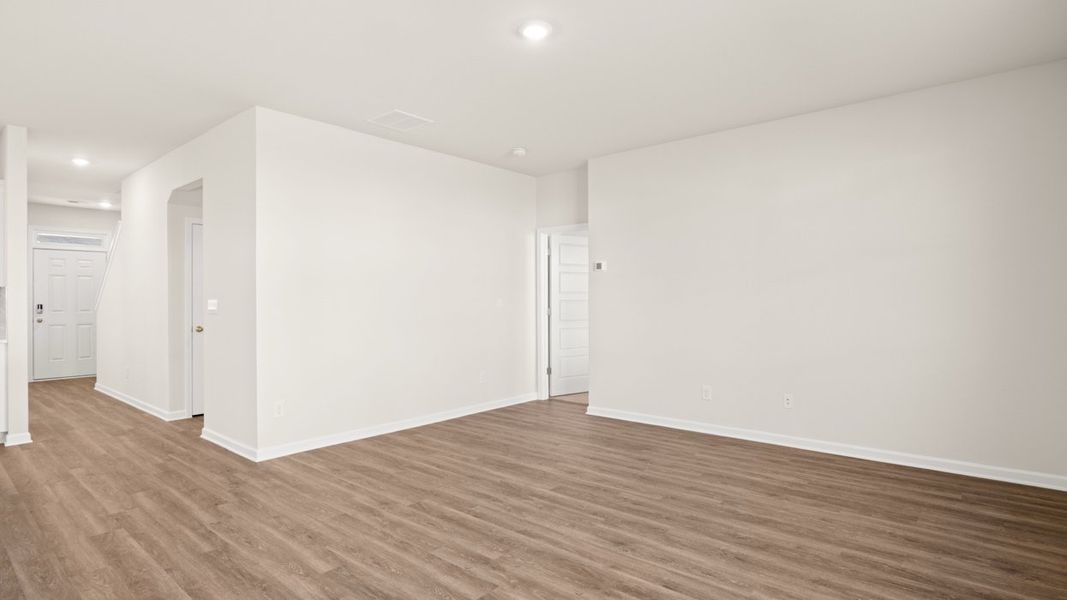 Spacious, unfurnished interior of a new home in The Preserve at Agricultural Village, Perry (Image 15).