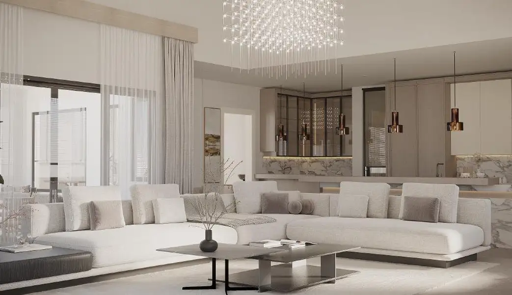 Furnished interior view inside a new home in , Jonestown (Image 34).