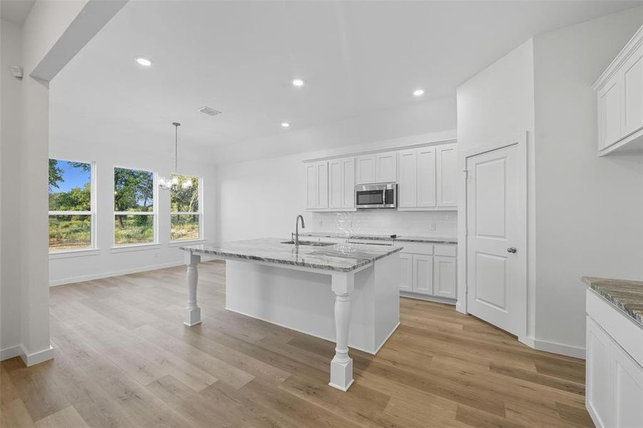 Furnished interior view inside a new home in Arbor Oaks, Boyd (Image 8). Furnished interior view inside a new home in Arbor Oaks, Boyd (Image 8).