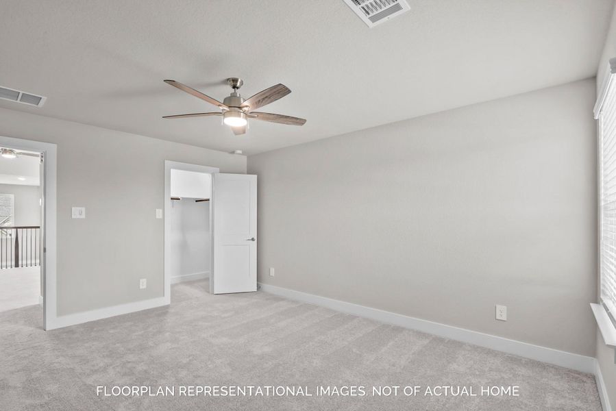 Spacious, unfurnished interior of a new home in Lone Star Landing, Montgomery (Image 14). Spacious, unfurnished interior of a new home in Lone Star Landing, Montgomery (Image 14).