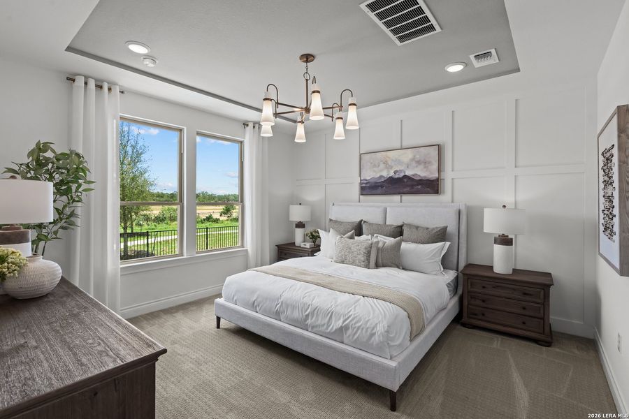 Furnished interior view inside a new home in Del Webb New Braunfels at Veramendi, New Braunfels (Image 8).
