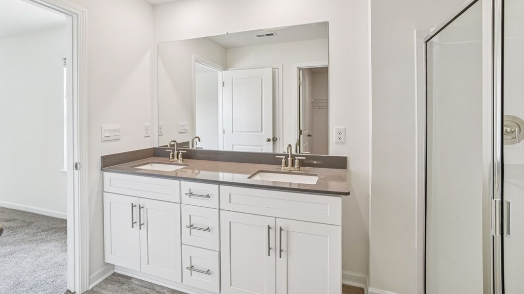 Representative furnished interior of a home built from the Craig by D.R. Horton in The Hideaway at Fox Meadows, Bluff City (Image 11).