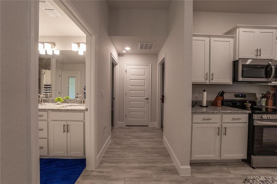 Furnished interior view inside a new home in Juliette Falls, Dunnellon (Image 32). Furnished interior view inside a new home in Juliette Falls, Dunnellon (Image 32).