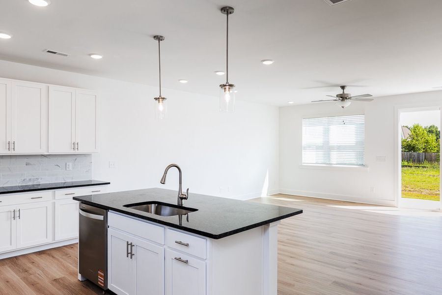 Furnished interior view inside a new home in Vaughan Farms, Angier (Image 11).