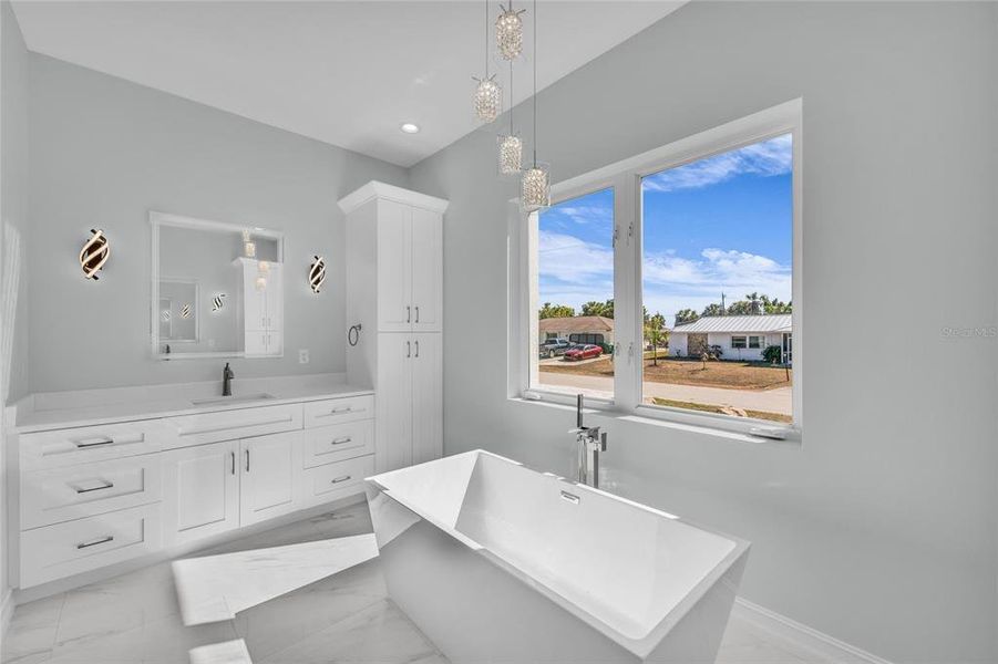 Furnished interior view inside a new home in , Port Charlotte (Image 11).
