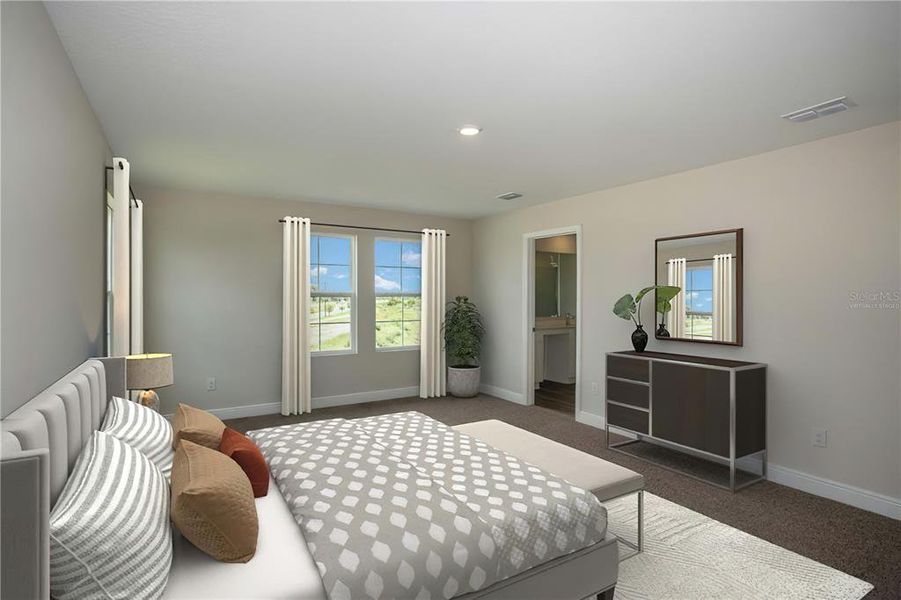 Furnished interior view inside a new home in Hawkstone, Riverview (Image 10).