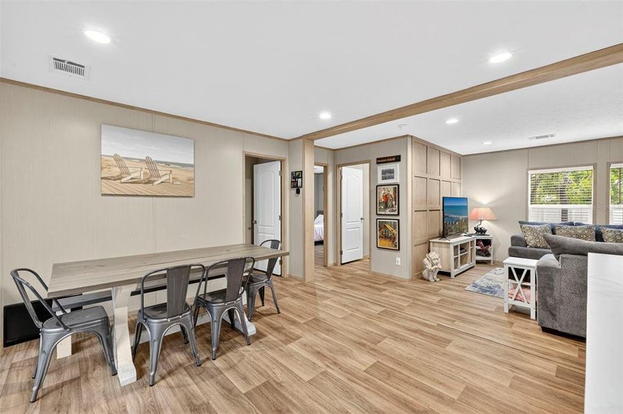 Furnished interior view inside a new home in , Spring Hill (Image 7). Furnished interior view inside a new home in , Spring Hill (Image 7).