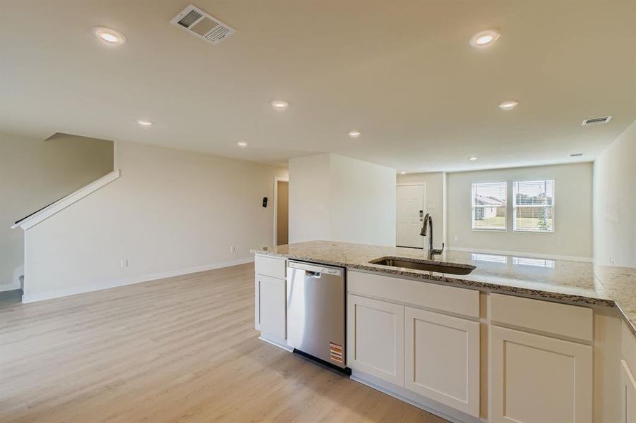 Furnished interior view inside a new home in Middlefield Village, Dallas (Image 8).