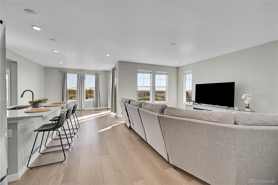 Furnished interior view inside a new home in , Aurora (Image 8).