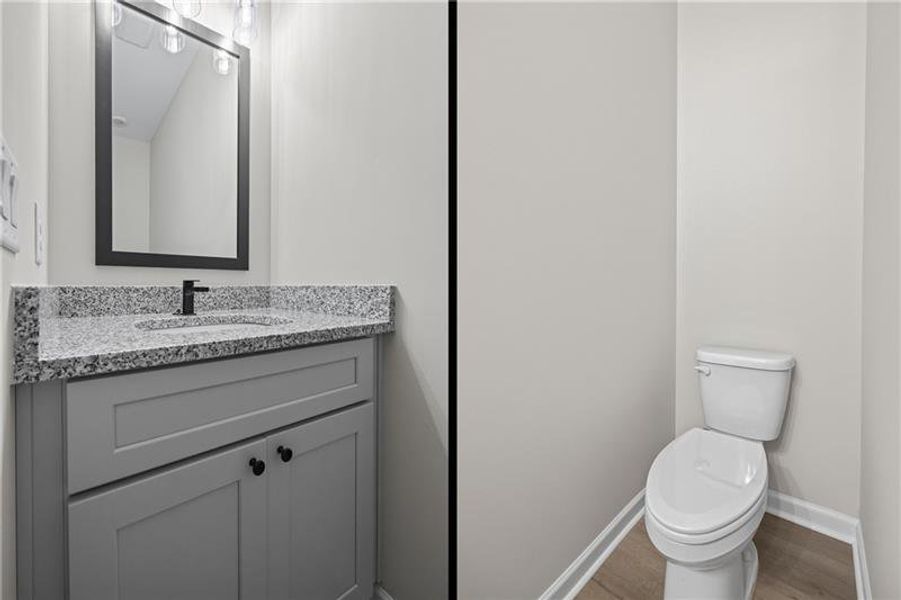 Furnished interior view inside a new home in , Toccoa (Image 9). Furnished interior view inside a new home in , Toccoa (Image 9).