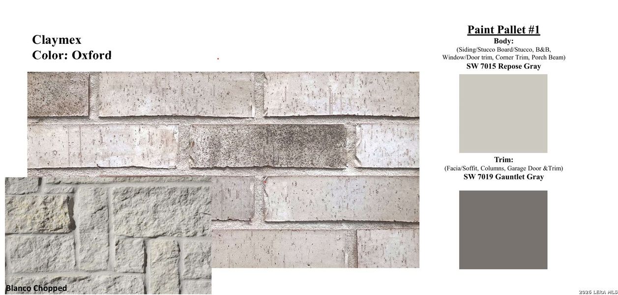 Sample of building materials used in homes in Lone Oak, San Antonio (Image 4). Sample of building materials used in homes in Lone Oak, San Antonio (Image 4).