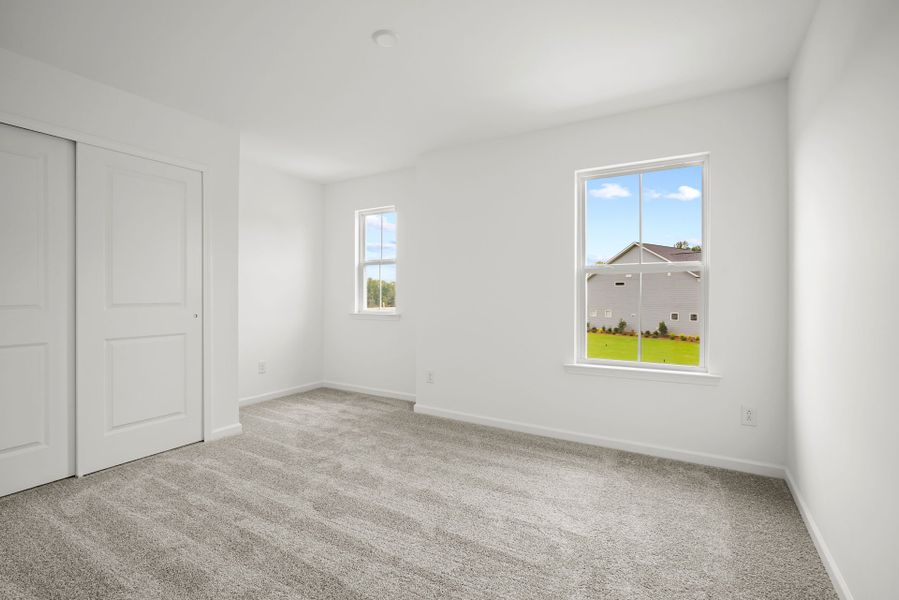 Spacious, unfurnished interior of a new home in Michaux Gardens, Belmont (Image 58). Spacious, unfurnished interior of a new home in Michaux Gardens, Belmont (Image 58).