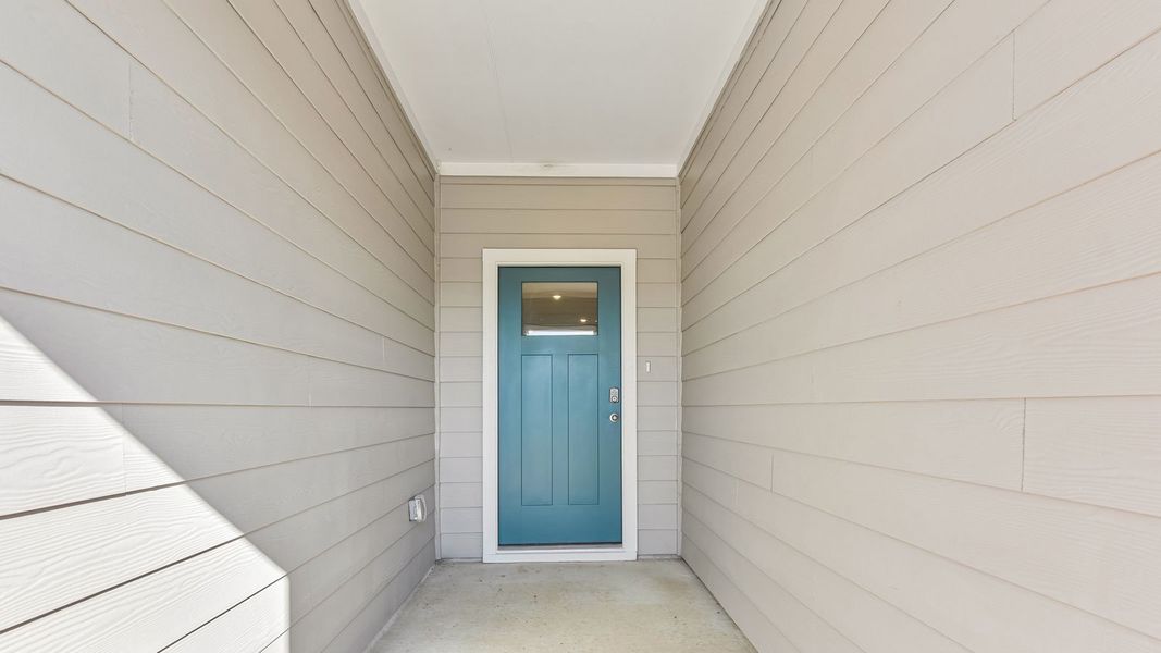 Exterior details and patio area of a home in Watermill, Uhland (Image 4). Exterior details and patio area of a home in Watermill, Uhland (Image 4).