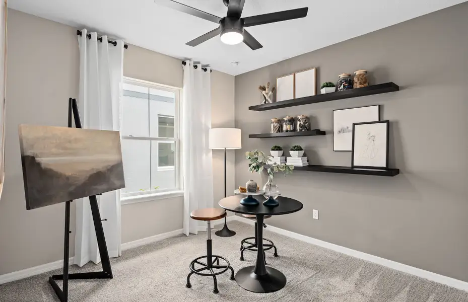 Representative furnished interior of a home built from the Dylan II by Pulte Homes in SeaFlower, Bradenton (Image 4).