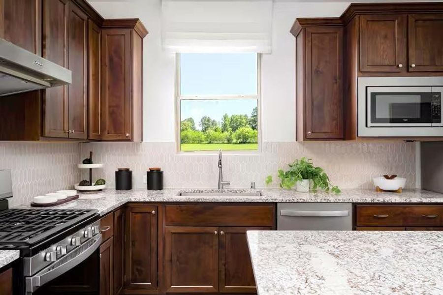 MODEL HOME images may NOT be consistent with the finished product.