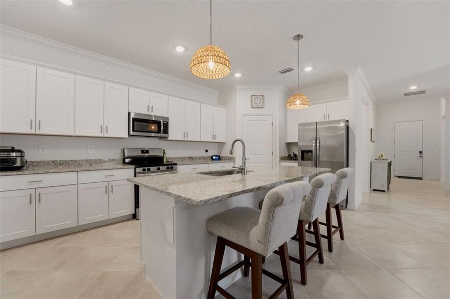 Furnished interior view inside a new home in , Port Charlotte (Image 11).